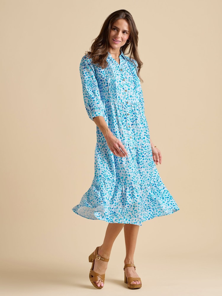 Brakeburn Sea Glitter Midi Dress - Image 2 of 6