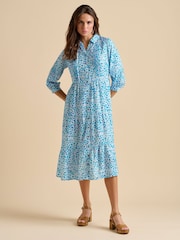 Brakeburn Sea Glitter Midi Dress - Image 4 of 6