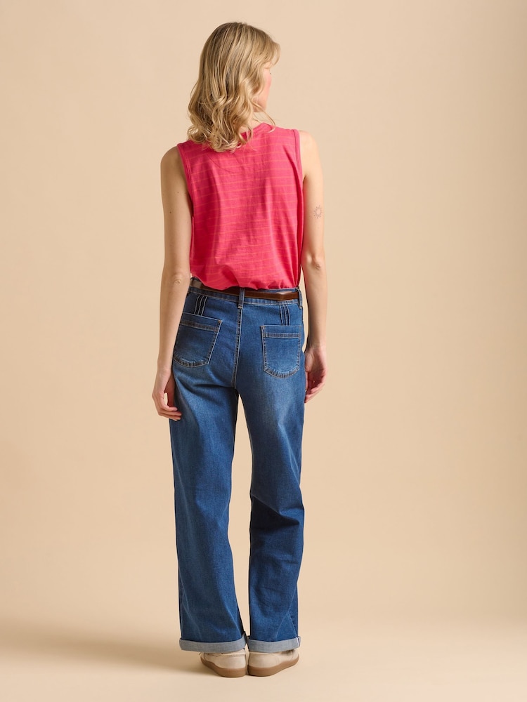 Brakeburn Red Sea 100% Cotton Vest - Image 2 of 4