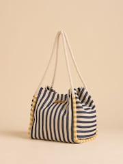 Bolsa de praia Brakeburn Deck Stripe 100% algodão - Imagem 3 de 4