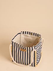 Bolsa de praia Brakeburn Deck Stripe 100% algodão - Imagem 4 de 4