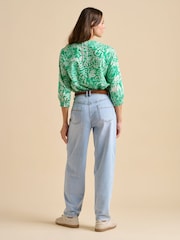 Brakeburn Green Wildflower Blouse - Image 3 of 5