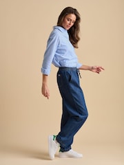 Brakeburn Blue Denim Beach Trousers - Image 3 of 5