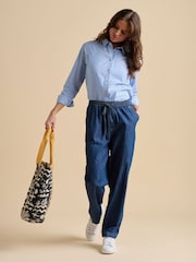 Brakeburn Blue Denim Beach Trousers - Image 4 of 5