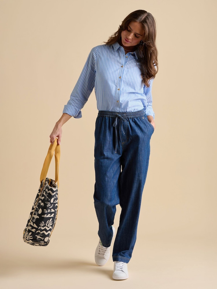 Brakeburn Denim Beach Trousers - Image 4 of 5