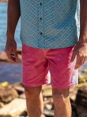 Brakeburn Pink Green Cord Shorts - Image 1 of 6