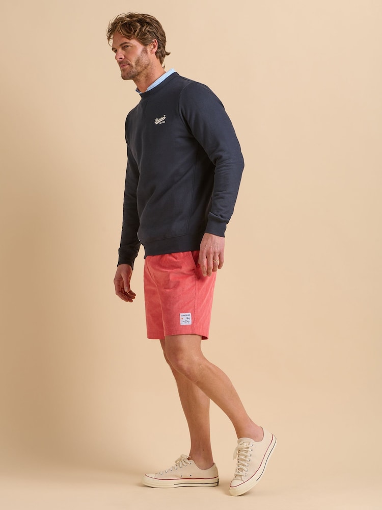 Brakeburn Pink Green Cord Shorts - Image 4 of 6
