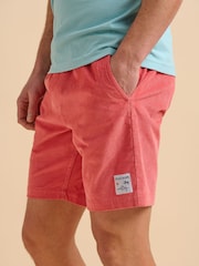 Brakeburn Pink Green Cord Shorts - Image 5 of 6