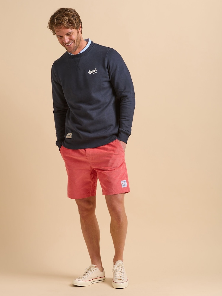 Brakeburn Pink Green Cord Shorts - Image 6 of 6