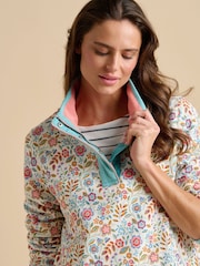 Brakeburn Shoreline Meadow Quarter Zip Sweatshirt - صورة 1 من 5