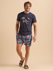 Brakeburn 100% Cotton Island T-Shirt - Image 5 of 5