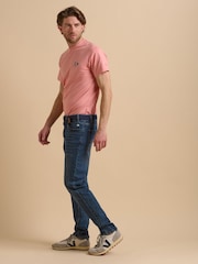 Brakeburn Pink 100% Cotton Flag T-Shirt - Image 3 of 6