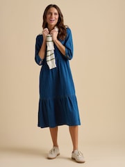 Brakeburn 100% Cotton Jetty Midi Dress - Imagen 3 de 5