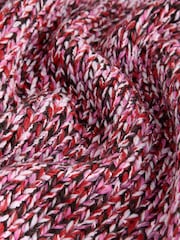 Pink Multi Twist Knitted Jumper With Wool - Image 3 of 3
