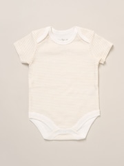 Rock-A-Bye Baby Boutique 100% Cotton Printed Bodysuit Brown Gift Set 6 Piece - Image 2 of 6
