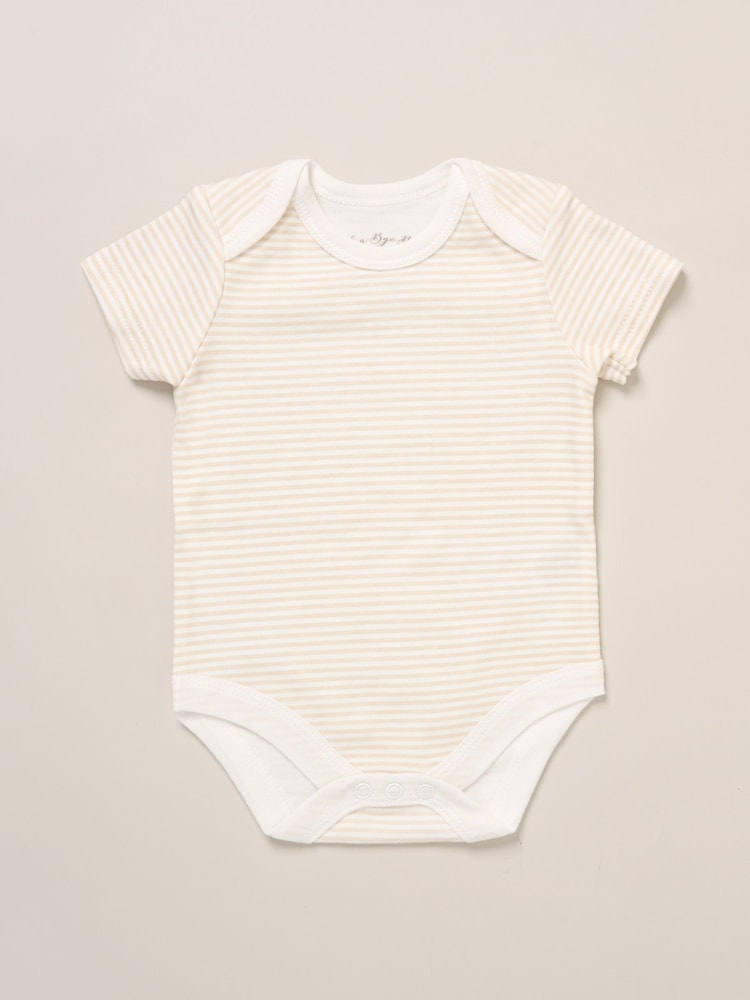Rock-A-Bye Baby Boutique 100% Cotton Printed Bodysuit Brown Gift Set 6 Piece - Image 2 of 6