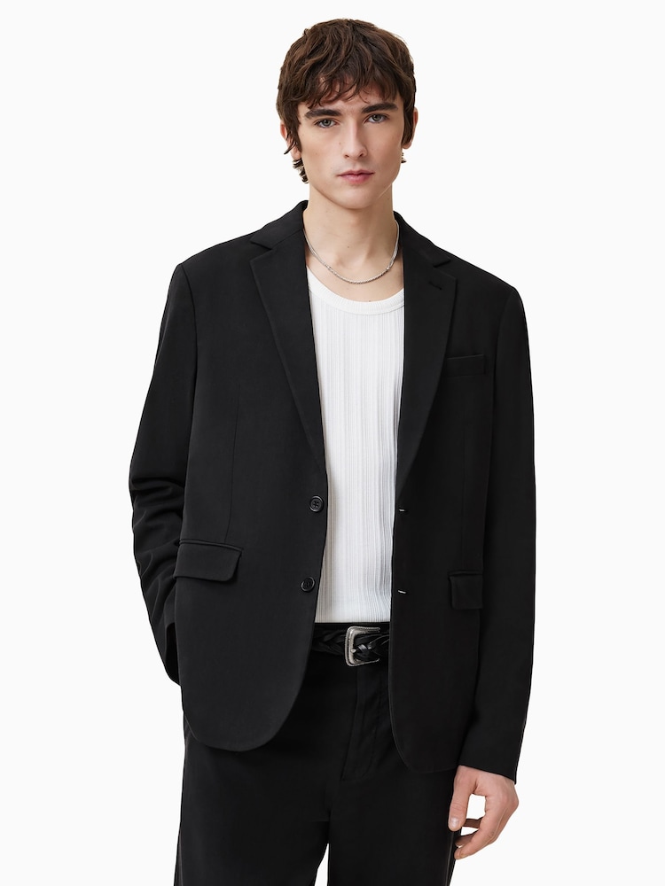 AllSaints Black Bay Blazer - Image 1 of 8