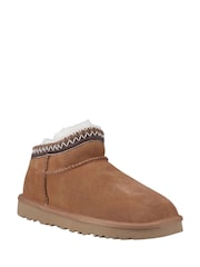 Hush Puppies Sloane Bootie Brown Slippers - Image 2 of 5