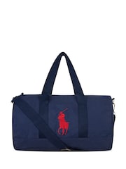 Polo Ralph Lauren Blue Sports Duffle 100% Cotton Bag - Image 1 of 15