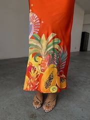 Never Fully Dressed Orange Rio Dorris Skirt - Image 2 of 5