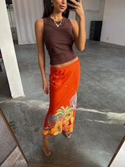 Never Fully Dressed Orange Rio Dorris Skirt - Image 5 of 5