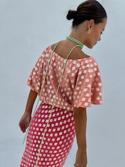 Never Fully Dressed Pink Tilly Dress - Image 2 of 6