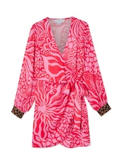 Never Fully Dressed Pink Valentina Vienna Mini Dress - Image 7 of 7