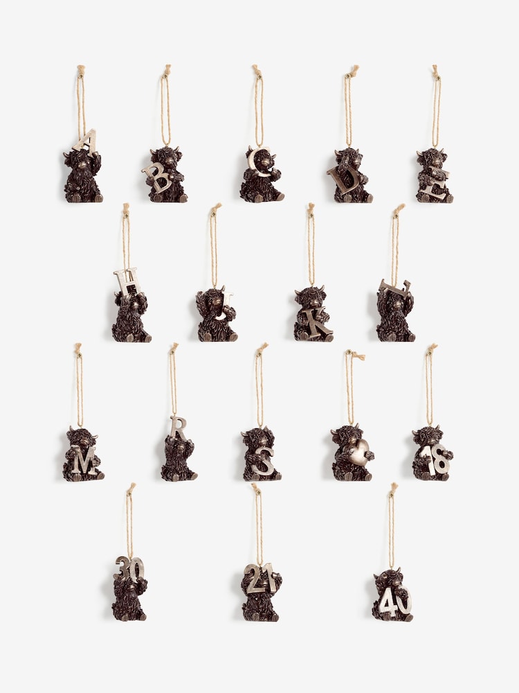 Bronze Hamish The Highland Cow Hanging Decoration - Image 1 of 1