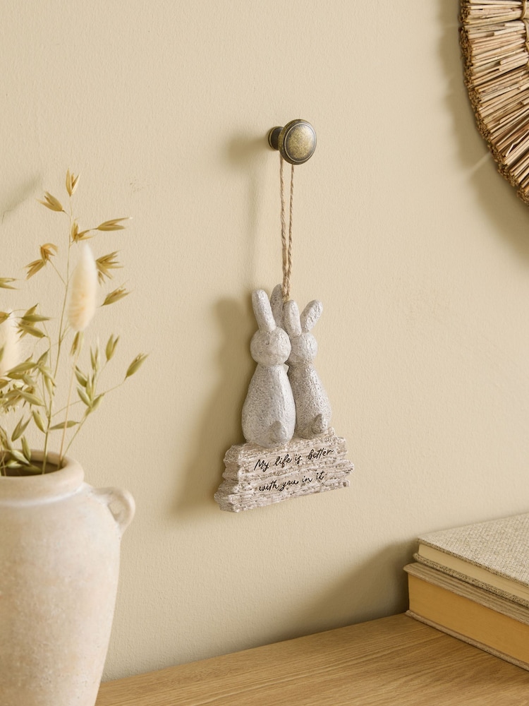 Bunnies Življenje je boljše viseči okras - Slika 2 iz 4 Bunnies Življenje je boljše viseči okras - Slika 2 iz 4