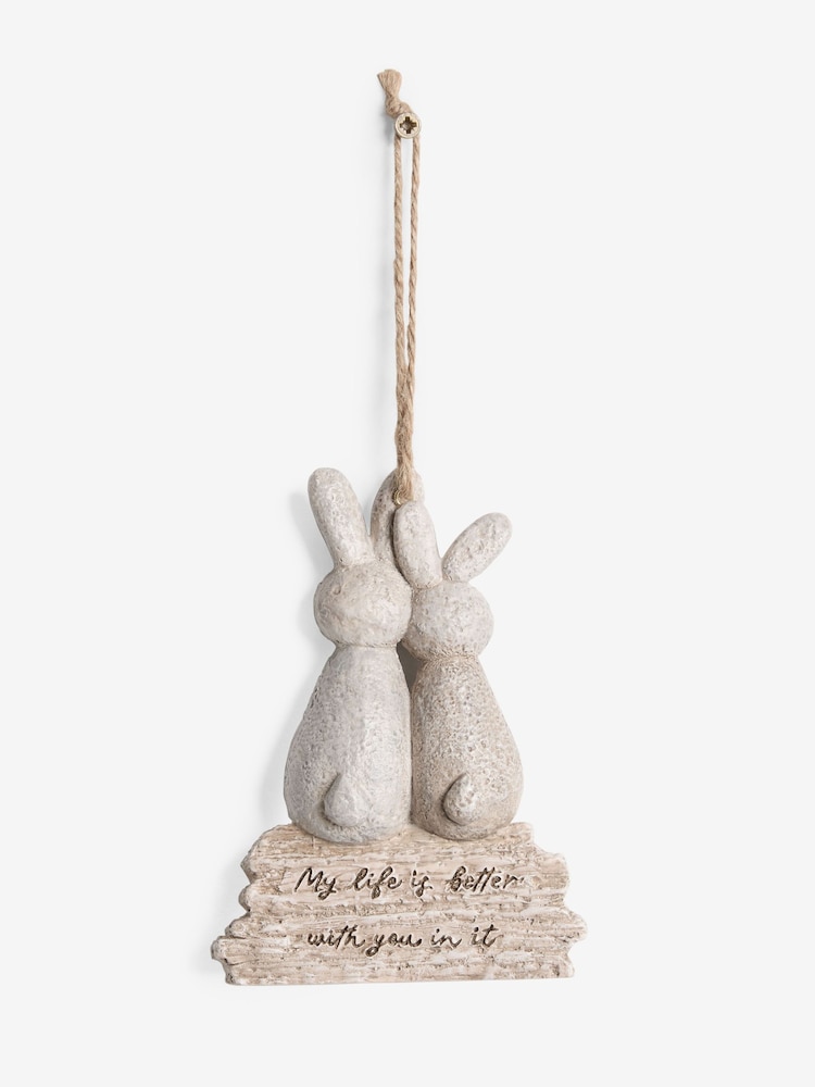 Bunnies Življenje je boljše viseči okras - Slika 4 iz 4 Bunnies Življenje je boljše viseči okras - Slika 4 iz 4