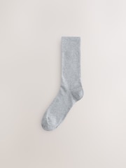 Red/Grey 7 Pack Mens Cotton Rich Socks - Image 8 of 10
