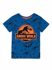 Vanilla Underground Boys Jurassic World Short 100% Cotton Pyjamas Set - صورة 3 من 6