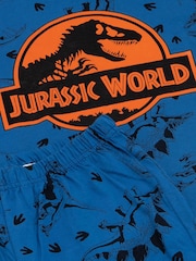 Vanilla Underground Boys Jurassic World Short 100% Cotton Pyjamas Set - صورة 6 من 6