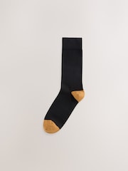 Black Rugby Stripe - 7er-Pack - Herrensocken mit hohem Baumwollanteil - Bild 4 von 10