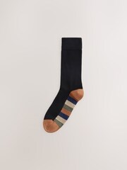 Black Rugby Stripe - 7er-Pack - Herrensocken mit hohem Baumwollanteil - Bild 5 von 10