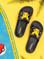 Vanilla Underground Black Boys Pokemon Pikachu Sliders - Image 1 of 8