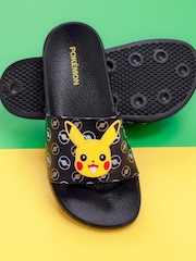 Vanilla Underground Black Boys Pokemon Pikachu Sliders - Image 4 of 8