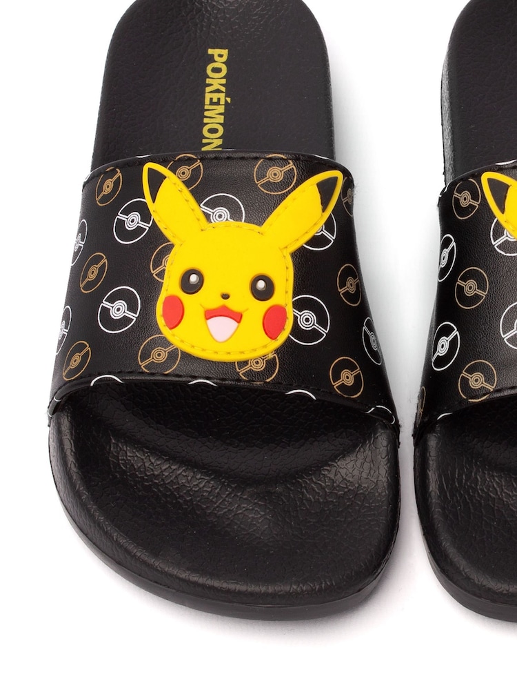 Vanilla Underground Black Boys Pokemon Pikachu Sliders - Image 8 of 8