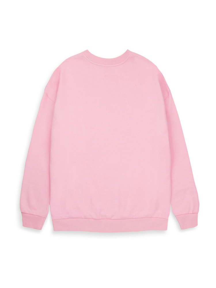 Vanilla Underground Pink Barbie Womens Malibu Club Sweatshirt - Image 2 of 6