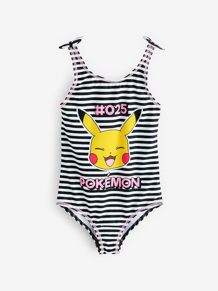 Vanilla Underground Black Girls Pokemon Pikachu Swimming Costume 1 Piece - Image 1 of 8