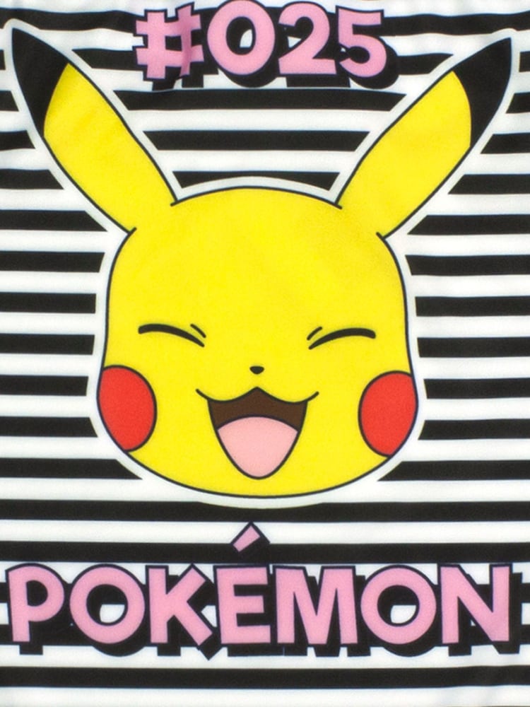 Vanilla Underground Black Girls Pokemon Pikachu Swimming Costume 1 Piece - Image 8 of 8