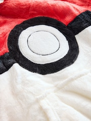 Vanilla Underground Large Unisex Kids Pokemon Pokeball Graphic Print Blanket 100% Cotton Hoodie - Изображение 3 из 3