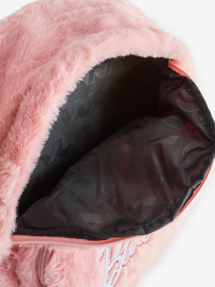 Vanilla Underground Pink Barbie Furry Backpack - Image 3 of 3