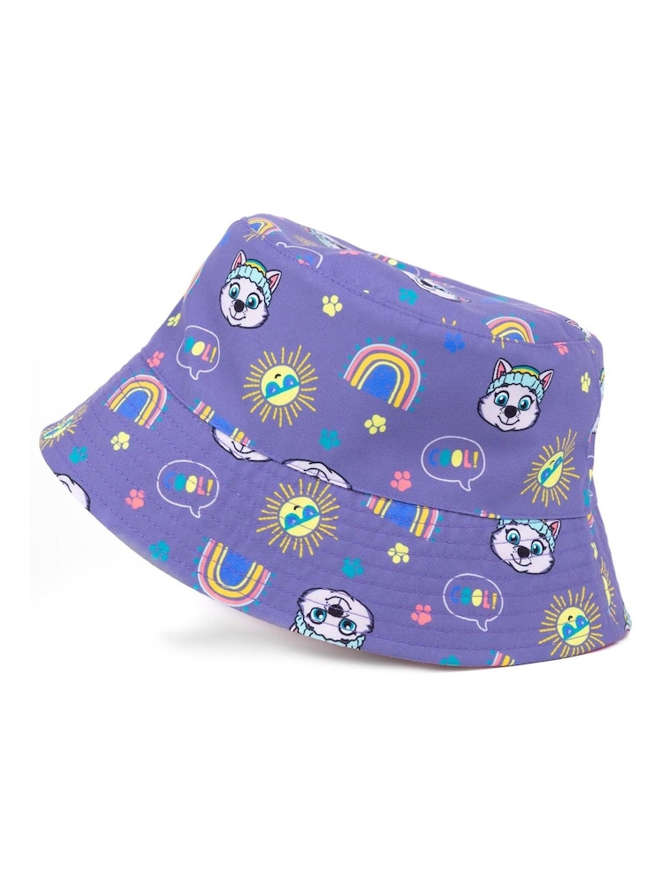 Vanilla Underground Purple Girls Paw Patrol Multicoloured Bucket Hat - Image 2 of 4