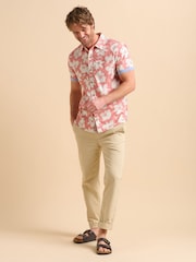 Brakeburn Natural Beige Drawcord Chinos - Image 1 of 6