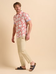 Brakeburn Natural Beige Drawcord Chinos - Image 3 of 6