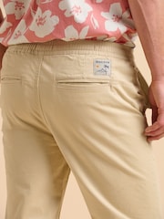 Brakeburn Natural Beige Drawcord Chinos - Image 5 of 6