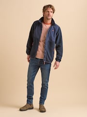 Brakeburn Blue Fleece Jacket - Image 6 of 6