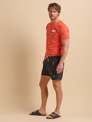 Brakeburn Blue Beach Swimshorts - Image 2 of 6