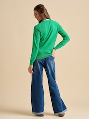 Brakeburn Green Kelly Classic Cardigan - Image 2 of 5